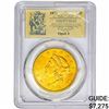 Image 1 : 1873 $20 Gold Double Eagle PCGS BU Open 3