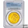1876 $20 Gold Double Eagle PCGS MS60