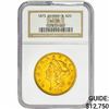 1873 $20 Gold Double Eagle NGC AU58 Closed 3