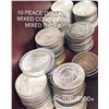 (10) Silver Peace Dollars - Mixed Dates/Conditions