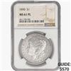 Image 1 : 1890 Morgan Silver Dollar NGC MS61 PL