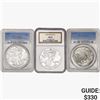 Image 1 : 1922-1989 [3] US Varied Silver Coinage NGC/PCGS MS63/69 FALSE