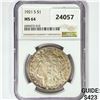 Image 1 : 1921-S Morgan Silver Dollar NGC MS64