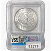 Image 2 : 1921 Morgan Silver Dollar ICG MS65