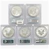 Image 2 : 2011 [5] Silver Eagle PCGS MS/PR70 25th ANNIV.