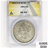 1891-O Morgan Silver Dollar ANACS AU50