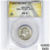 Image 1 : 1937 Washington Silver Quarter ANACS VG8 DDO, FS-101