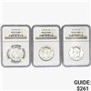 Image 1 : 1965-1967 [3] Kennedy Half Dollar NGC MS65/66 Cameo