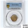 Image 1 : 1863 Indian Head Cent PCGS MS64