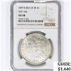 1879-S Morgan Silver Dollar NGC AU58 Rev 78