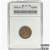 1916-S Wheat Cent ANACS MS61 RB