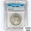 1941 Walking Liberty Half Dollar ICG PR64 Weak "AW"