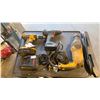 Image 1 : DEWALT DC725 CORDLESS HAMMER DRILL WITH BATTERY, BOSCH GSR18V-190 CORDLESS DRILL WITH BATTERY,