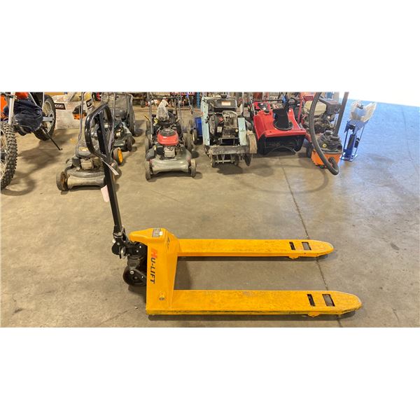 HU-LIFT 5500 LB CAPACITY INDUSTRIAL PALLET JACK