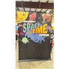 Image 2 : BLACK ALUMINUM RETRACTABLE BANNER STAND TRADE SHOW DISPLAY SIGN IN A SOFT TRANSPORT CASE
