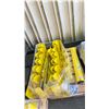 Image 2 : PALLET OF ASSORTED YELLOW BLUFF MANUFACTURING RACKING CORNER BARRIERS