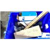 Image 2 : STANPRO VTE4-L VAPOUR TIGHT CEILING LIGHTS WITH EXTRA BULBS, BLUE ROUND TRIP TOTE WITH GALVANIZED