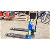 Image 2 : GLOBAL INTERNATIONAL HPW20-BJ MANUAL PALLET JACK SCALE TRUCK WITH A 5550 LB CAPACITY, USER MANUAL &