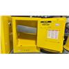 Image 2 : YELLOW ULINE H-4174M-Y FLAMMABLE LIQUID STORAGE CABINET 17"W X 8"D X 22"H