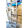 Image 2 : EAGLE LADDERS 28' ALUMINUM EXTENSION LADDER WITH A 225 LB CAPACITY