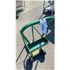 Image 2 : GREEN METAL MOBILE DUAL CYLINDER CART