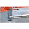 Image 2 : STAINLESS STEEL COMMERCIAL UNDER THE TABLE CONVEYOR BELT SECTION 207"L