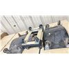 Image 2 : 5 INDUSTRIAL ASSORTED SIZE 4 WHEEL DOLLIES