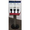 Image 1 : NORTHWESTERN 3 BAY COIN OPERATED CANDY DISPENSER
