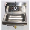 Image 1 : STAINLESS STEEL HANDWASH SINK WITH FAUCETS/ DRAIN