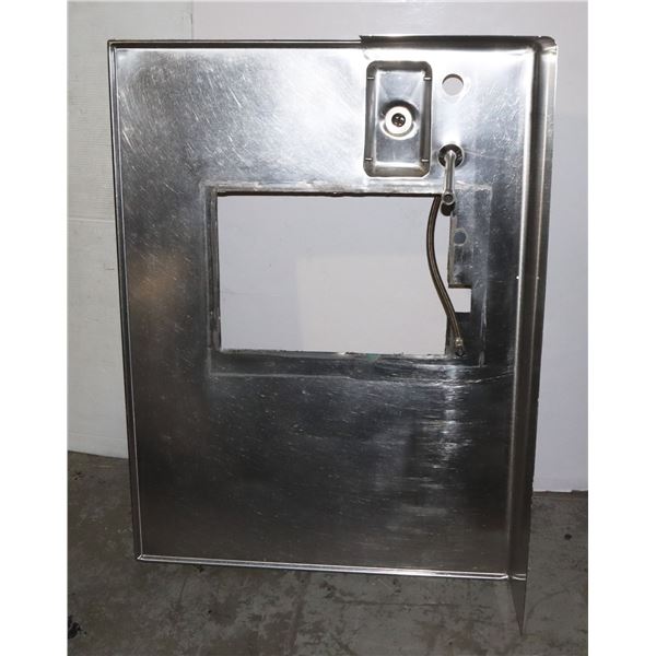 STAINLESS STEEL COUNTERTOP WITH CUTOUT FOR