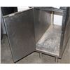 Image 3 : STAINLESS STEEL CABINET WITH CUT OF FOR SINK