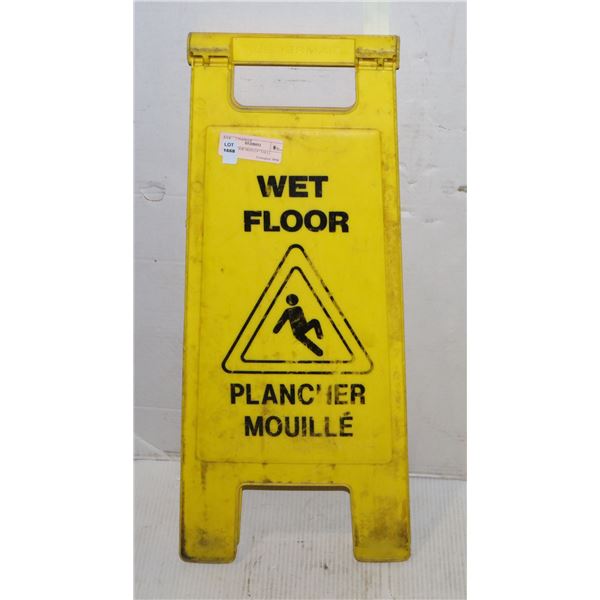 WET FLOOR SIGN (24" TALL)