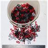 Image 1 : BUCKET OF SIGN BOARD LETTERS/ NUMBERS/