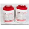 Image 1 : TWO TUBS OF SANI-CLOTH PLUS GERMICIDAL DISPOSABLE