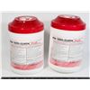 Image 1 : TWO TUBS OF SANI-CLOTH PLUS GERMICIDAL DISPOSABLE