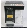 Image 1 : NEW BETTER HOMES AND GARDENS 4PC WINE GLASS SET