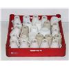 Image 1 : COMMERCIAL DISHWASHER RACK FULL OF RESTAURANT