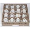 Image 1 : COMMERCIAL DISHWASHER RACK FULL OF RESTAURANT
