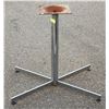Image 1 : CHROME TABLE BASE APPROX 28" TALL