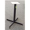 Image 1 : BLACK METAL TABLE BASE APPROX 28" TALL