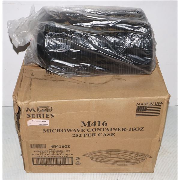 NEW CASE OF ANCHOR PACKAGING MICROWAVE CONTAINER
