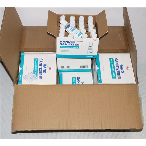 CASE OF HAND SANITIZER 240 BOTTLES, 50ML PER BOTTE