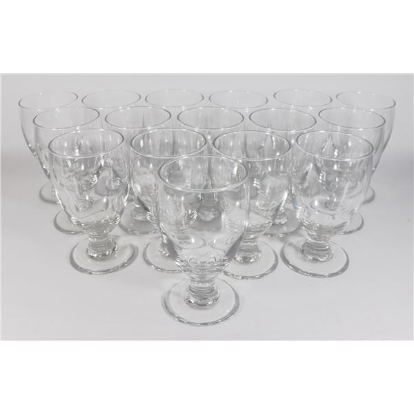 BUNDLE OF 16 CHALICES ABOUT 5" TALL