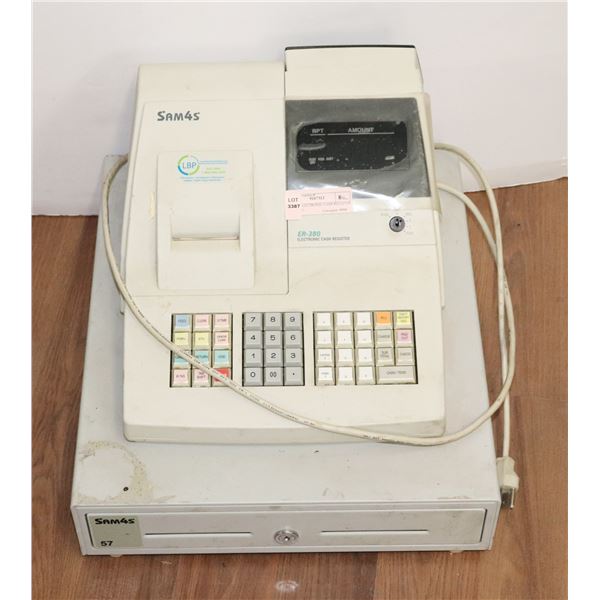 ER-380 ELECTRONIC CASH REGISTER (NO KEY)