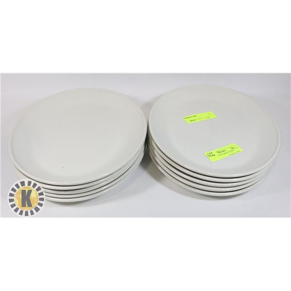 10 LARGE OVAL RESTAURANT DISHES