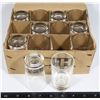 Image 1 : NEW CASE OF TWELVE 3-OZ GLASS SAMPLER GLASSES