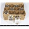 Image 1 : NEW CASE OF TWELVE 3-OZ GLASS SAMPLER GLASSES