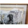 Image 5 : Very Large Original Painting, Ambivalence, Mountain by Jianjie Ji, Shadowbox Frame 61" x 61"