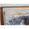 Image 6 : Very Large Original Painting, Ambivalence, Mountain by Jianjie Ji, Shadowbox Frame 61" x 61"