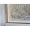 Image 5 : Market Scene Pencil Drawing, Signed Max Liebermann, Framed 24"x18" (total)